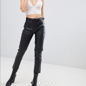 Brand new free people faux leather pants